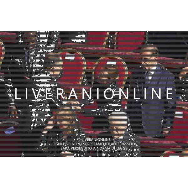Citta’ del Vaticano - 26 Aprile 2025 Funerale di Papa Francesco Nella Foto: Giorgia Meloni, Ignazio La Russa, Sergio Mattarella, Laura Mattarella  Andrea Bracaglia- AGENZIA ALDO LIVERANI SAS