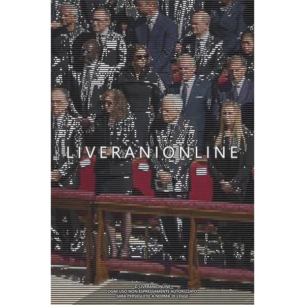 Citta’ del Vaticano - 26 Aprile 2025 Funerale di Papa Francesco Nella Foto: Sergio Mattarella, Laura Mattarella, Fatima Florez, Ignazio La Russa, RAgnia di Giordania, William Pincipe di Galles, Olaf Scholz  Andrea Bracaglia- AGENZIA ALDO LIVERANI SAS