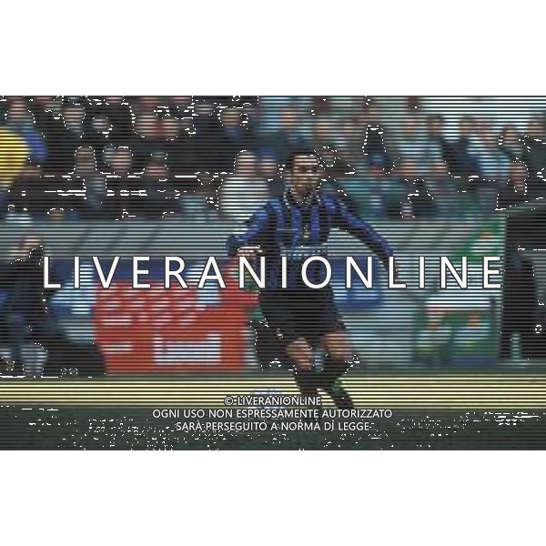 DIAP-RETROSPETTIVA YOURI DYORKAEFF CALCIATORE NELLA FOTO YOURI DYORKAEFF CON LA MAGLIA DELL\'INTER AG ALDO LIVERNI SAS