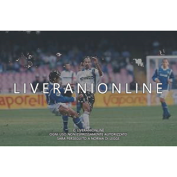 DIAP-RETROSPETTIVA YOURI DYORKAEFF CALCIATORE NELLA FOTO YOURI DYORKAEFF CON LA MAGLIA DELL\'INTER AG ALDO LIVERNI SAS