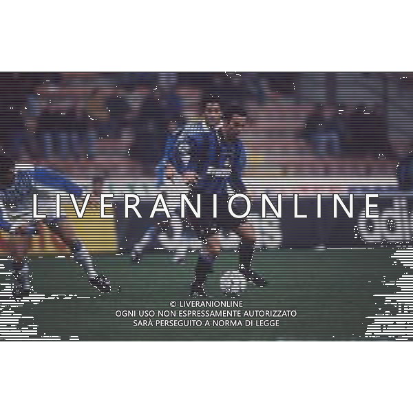 DIAP-RETROSPETTIVA YOURI DYORKAEFF CALCIATORE NELLA FOTO YOURI DYORKAEFF CON LA MAGLIA DELL\'INTER AG ALDO LIVERNI SAS