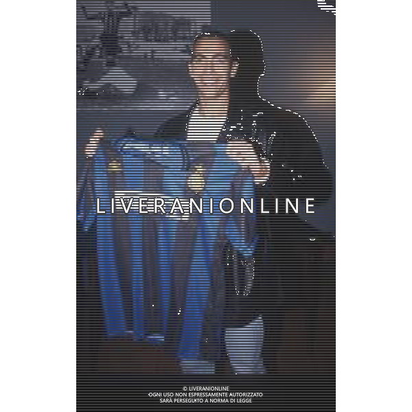 DIAP-RETROSPETTIVA YOURI DYORKAEFF CALCIATORE NELLA FOTO YOURI DYORKAEFF A NMILANO IN UN INTERVISTA COL GIORNALISTA GERMANO BOVOLENTA AG ALDO LIVERNI SAS