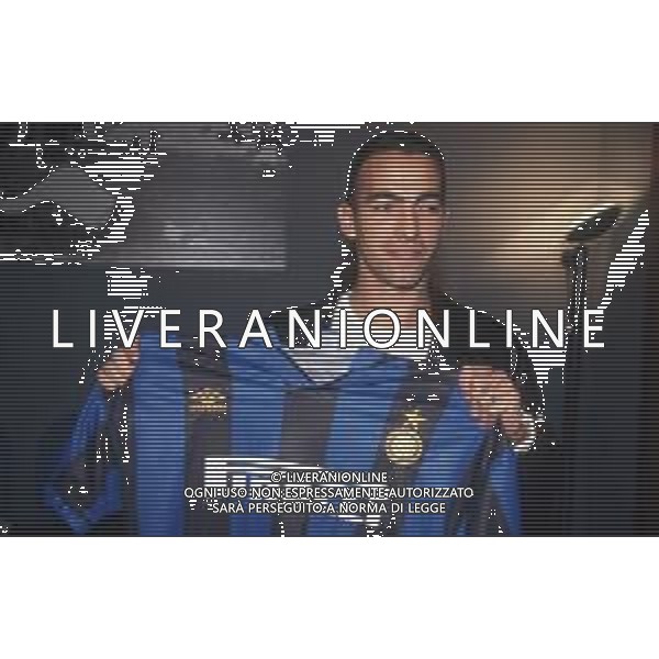 DIAP-RETROSPETTIVA YOURI DYORKAEFF CALCIATORE NELLA FOTO YOURI DYORKAEFF A NMILANO IN UN INTERVISTA COL GIORNALISTA GERMANO BOVOLENTA AG ALDO LIVERNI SAS