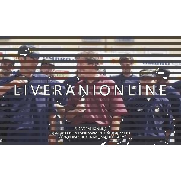 DIAP-RETROSPETTIVA YOURI DYORKAEFF CALCIATORE NELLA FOTO YOURI DYORKAEFF CON ROY HODGSON AG ALDO LIVERNI SAS