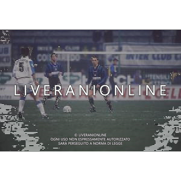 DIAP-RETROSPETTIVA YOURI DYORKAEFF CALCIATORE NELLA FOTO YOURI DYORKAEFF CON LA MAGLIA DELL\'INTER AG ALDO LIVERNI SAS