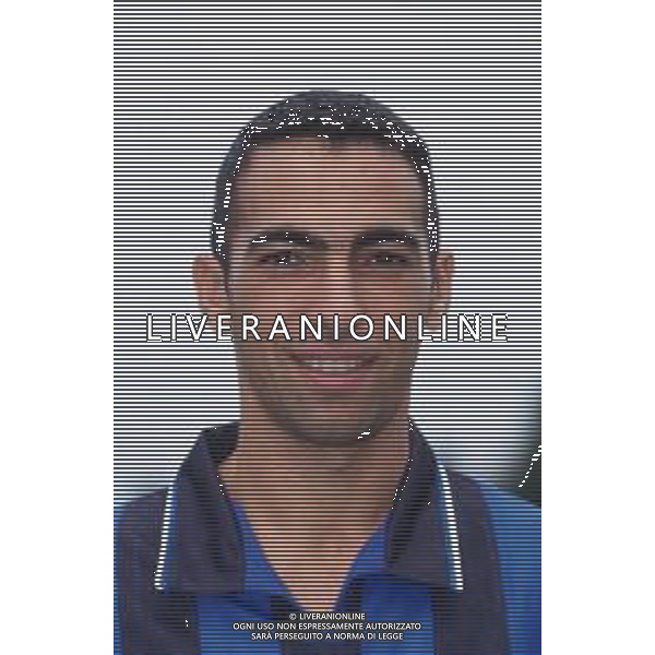 DIAP-RETROSPETTIVA YOURI DYORKAEFF CALCIATORE NELLA FOTO YOURI DYORKAEFF CON LA MAGLIA DELL\'INTER AG ALDO LIVERNI SAS