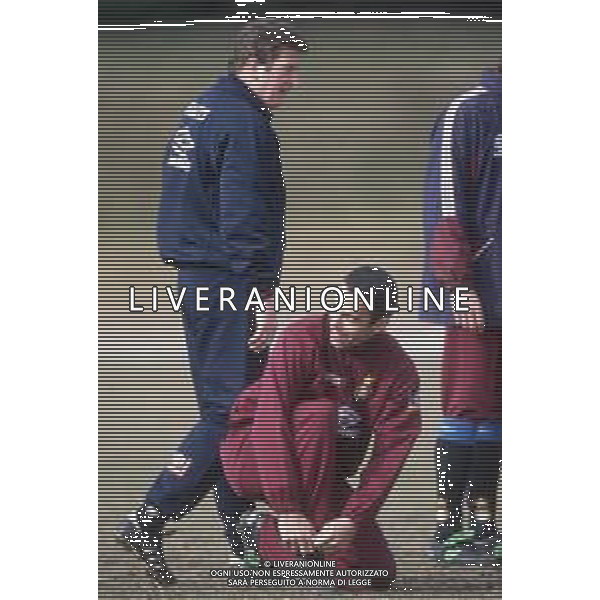 DIAP-RETROSPETTIVA YOURI DYORKAEFF CALCIATORE NELLA FOTO YOURI DYORKAEFF CON ROY HODGSON AG ALDO LIVERNI SAS