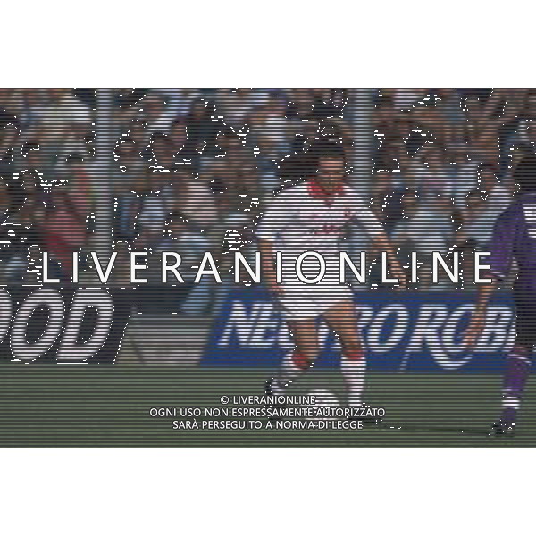 DIAP-RETROSPETTIVA SERGIO FABIAN ZARATE CALCIATORE NELLA FOTO SERGIO FABIAN ZARATE CON LA MAGLIA DELL\'ANCONA CALCIO AG ALDO LIVERANI SAS