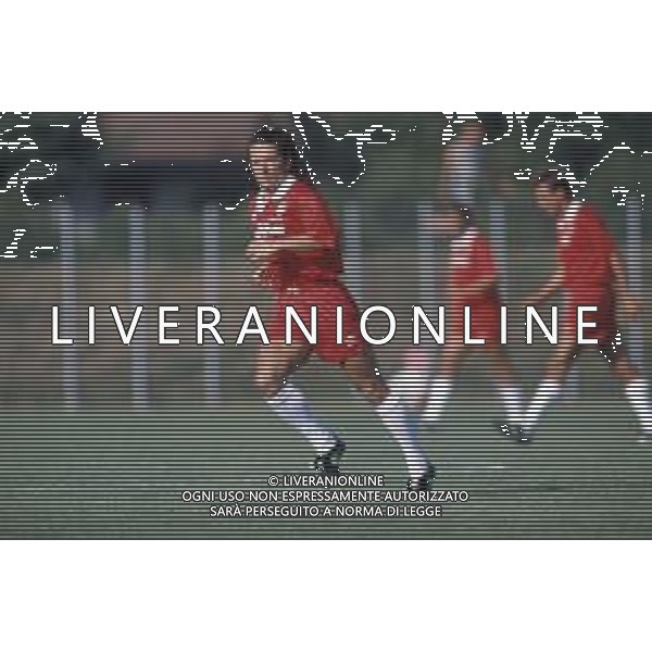 DIAP-RETROSPETTIVA SERGIO FABIAN ZARATE CALCIATORE NELLA FOTO SERGIO FABIAN ZARATE CON LA MAGLIA DELL\'ANCONA CALCIO AG ALDO LIVERANI SAS