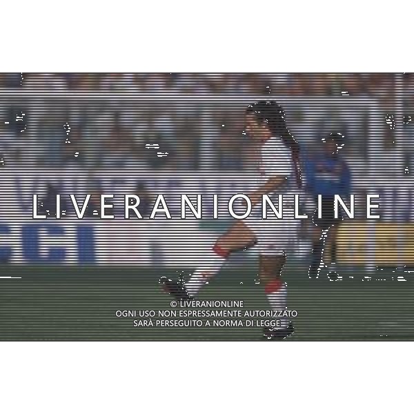 DIAP-RETROSPETTIVA SERGIO FABIAN ZARATE CALCIATORE NELLA FOTO SERGIO FABIAN ZARATE CON LA MAGLIA DELL\'ANCONA CALCIO AG ALDO LIVERANI SAS