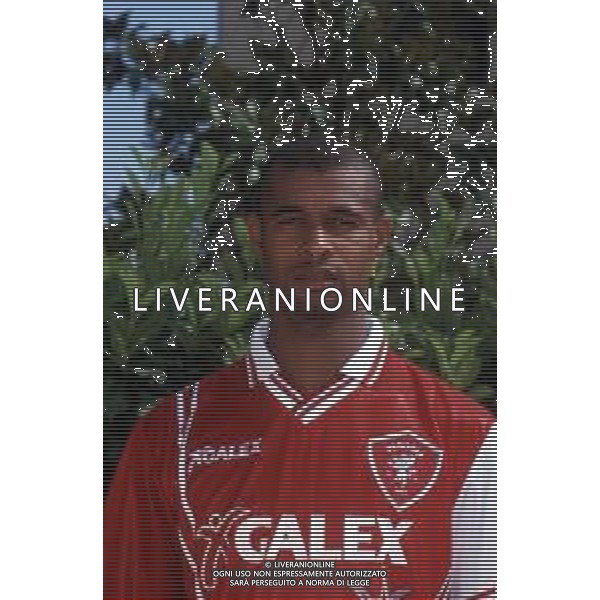 DIAP-RETROSPETTIVA ZE MARIA CALCIATORE NELLA FOTO ZE MARIA CON LA MAGLIA DEL PERUGIA CALCIO AG ALDO LIVERANI SAS