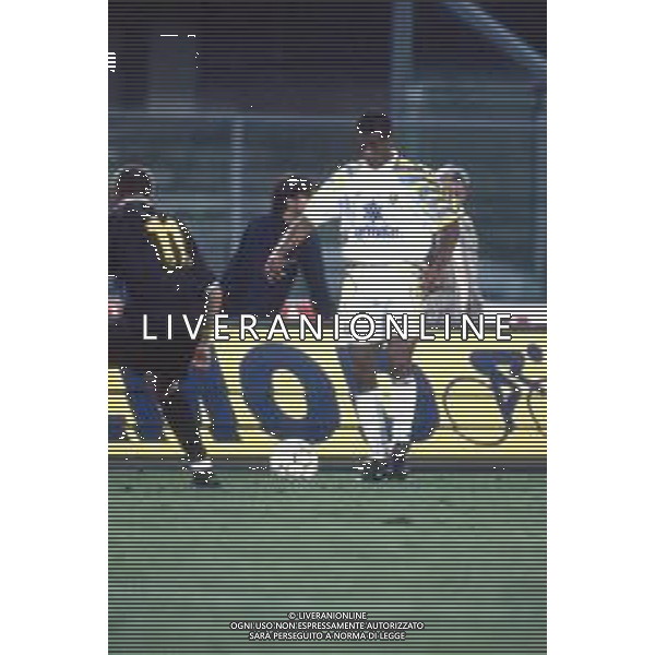 DIAP-RETROSPETTIVA ZE MARIA CALCIATORE NELLA FOTO ZE MARIA CON LA MAGLIA DEL PARMA CALCIO AG ALDO LIVERANI SAS