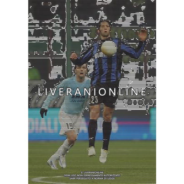 milano 2/2/2006 inter-lazio tim cup nella foto materazzi e pandev foto luzzani/ag aldo liverani