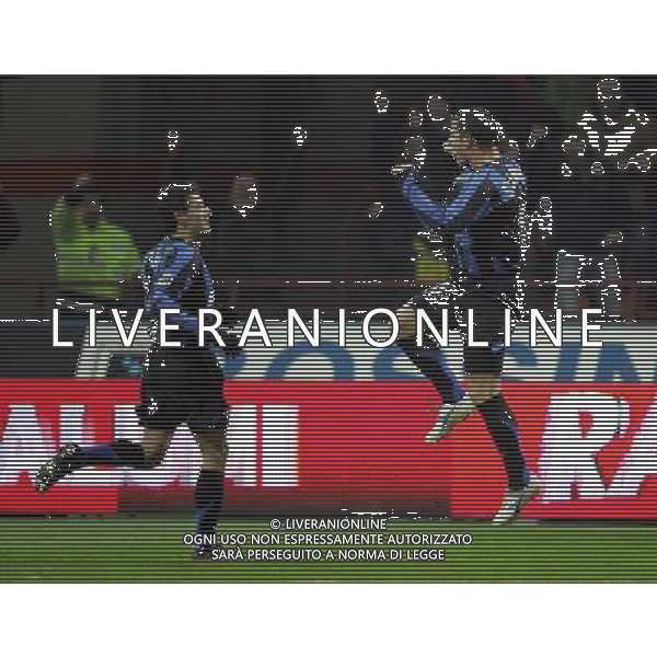 milano 2/2/2006 inter-lazio tim cup nella foto esultanza stankovic foto luzzani/ag aldo liverani