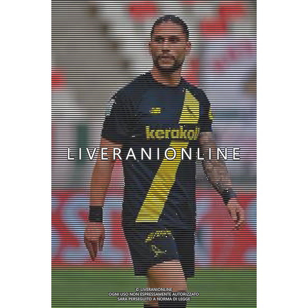 TVEM April 25, 2025 Bari, Italy - SSC Bari vs Modena FC 1912 - Italian soccer serie B 2024/25 - San Nicola Stadium. In the pic: Pedro Mendes of Modena FC 1912 ©TVEM Emmanuele Mastrodonato - AGENZIA ALDO LIVERANI SAS