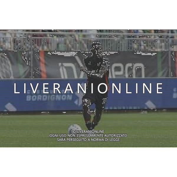Cheick Conde’ of Venezia FC play the ball during Venezia FC vs AC Milan, 34° Serie A Enilive 2024-25 game at Pier Luigi Penzo stadium in Venezia (VE), Italy, on April 27, 2025. (Photo by Davide Casentini)- AGENZIA ALDO LIVERANI SAS