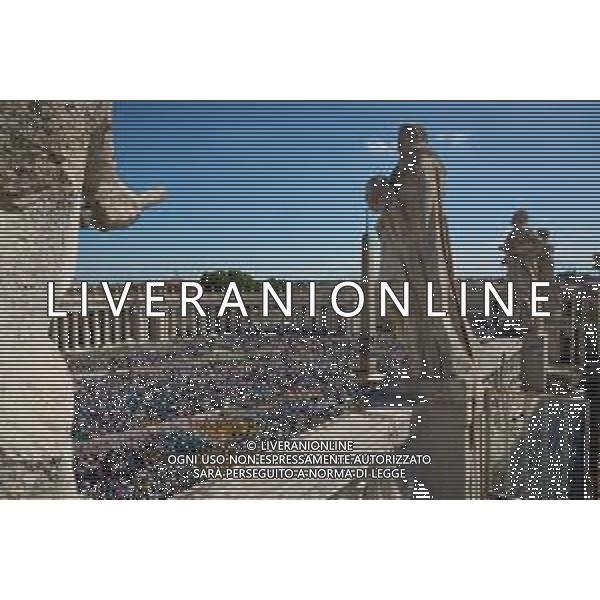 Citta’ del Vaticano - 27 Aprile 2025 Novendiali - Santa Messa Dipendenti e Fedeli della Citta’ del Vaticano Nella Foto:  Andrea Bracaglia- AGENZIA ALDO LIVERANI SAS