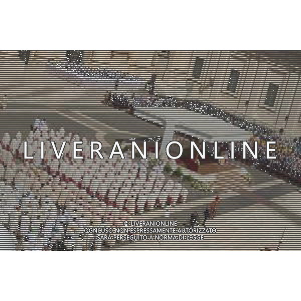Citta’ del Vaticano - 27 Aprile 2025 Novendiali - Santa Messa Dipendenti e Fedeli della Citta’ del Vaticano Nella Foto:  Andrea Bracaglia- AGENZIA ALDO LIVERANI SAS