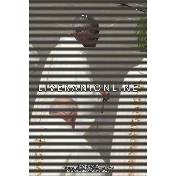 Citta’ del Vaticano - 27 Aprile 2025 Novendiali - Santa Messa Dipendenti e Fedeli della Citta’ del Vaticano Nella Foto: Cardinal Peter Turkson  Andrea Bracaglia- AGENZIA ALDO LIVERANI SAS