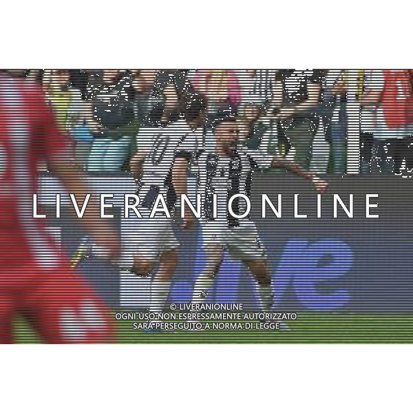 Torino 27.04.2025 Allianz Stadium @Manuela Viganti /Ag. Aldo Liverani sas Juventus vs Monza Campionato Calcio Serie A Enilive 2024/2025 34a giornata Nella foto: esultanza nico gonzalez dopo il gol
