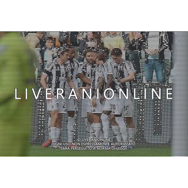 Torino 27.04.2025 Allianz Stadium @Manuela Viganti /Ag. Aldo Liverani sas Juventus vs Monza Campionato Calcio Serie A Enilive 2024/2025 34a giornata Nella foto: esultanza juventus dopo il gol di nico gonzalez