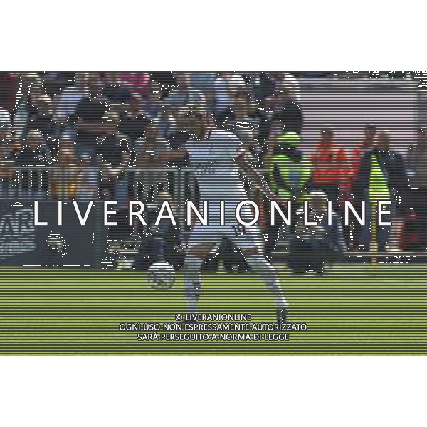 Theo Hernandez of AC Milan. play the ball during Venezia FC vs AC Milan, 34° Serie A Enilive 2024-25 game at Pier Luigi Penzo stadium in Venezia (VE), Italy, on April 27, 2025. (Photo by Davide Casentini)- AGENZIA ALDO LIVERANI SAS