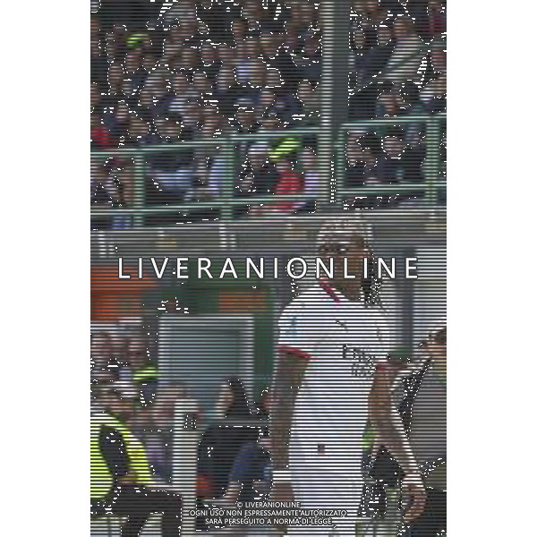 Rafael Leao of AC Milan during Venezia FC vs AC Milan, 34° Serie A Enilive 2024-25 game at Pier Luigi Penzo stadium in Venezia (VE), Italy, on April 27, 2025. (Photo by Davide Casentini)- AGENZIA ALDO LIVERANI SAS