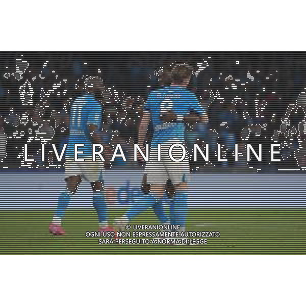Napoli, Torino nella foto: esultanza Scott McTominay Foto Mosca, Ag.Liverani- AGENZIA ALDO LIVERANI SAS -NAPOLI vs TORINO 34a Giornata Campionato Calcio Serie A 27.04.2025