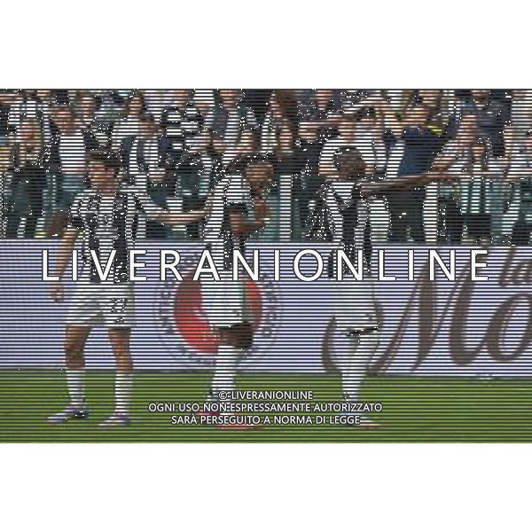 Torino 27.04.2025 Allianz Stadium @Manuela Viganti /Ag. Aldo Liverani sas Juventus vs Monza Campionato Calcio Serie A Enilive 2024/2025 34a giornata Nella foto: esultanza juventus dopo il gol di randal kolo muani