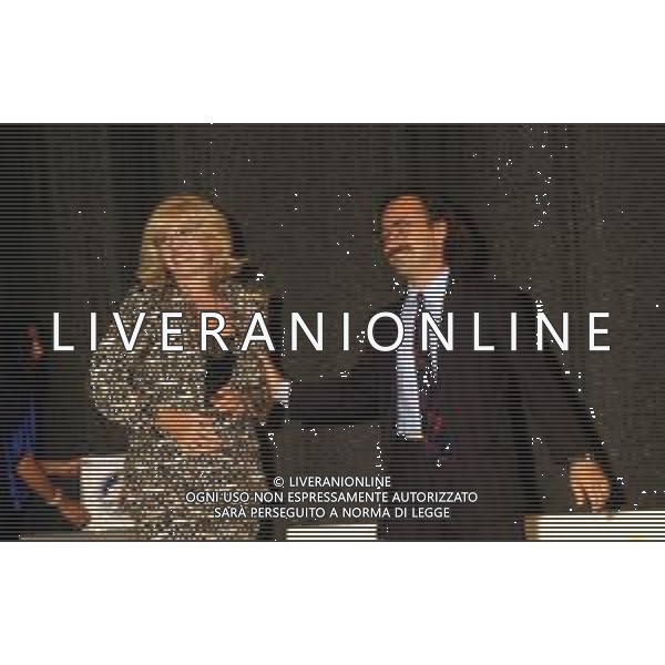 diap-MONICA VITTI, attrice italiana di teatro, cinema e televisione - RETROSPETTIVA  Nella foto Premio EuropaCinema a Rimini Luglio 1987 con maurizio nichetti  ©Archivio Giovanni Liverani / AG. ALDO LIVERANI SAS 