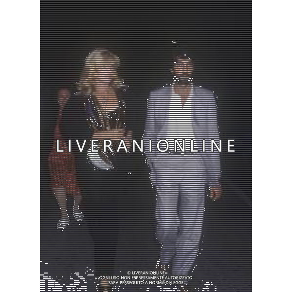 DIAP-MONICA VITTI, attrice italiana di teatro, cinema e televisione - RETROSPETTIVA Nella foto nel 1983 con il marito Roberto Russo ©Archivio Giovanni Liverani / AG. ALDO LIVERANI SAS