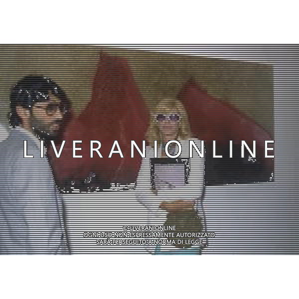 DIAP-MONICA VITTI, attrice italiana di teatro, cinema e televisione - RETROSPETTIVA Nella foto nel 1983 con il marito Roberto Russo ©Archivio Giovanni Liverani / AG. ALDO LIVERANI SAS