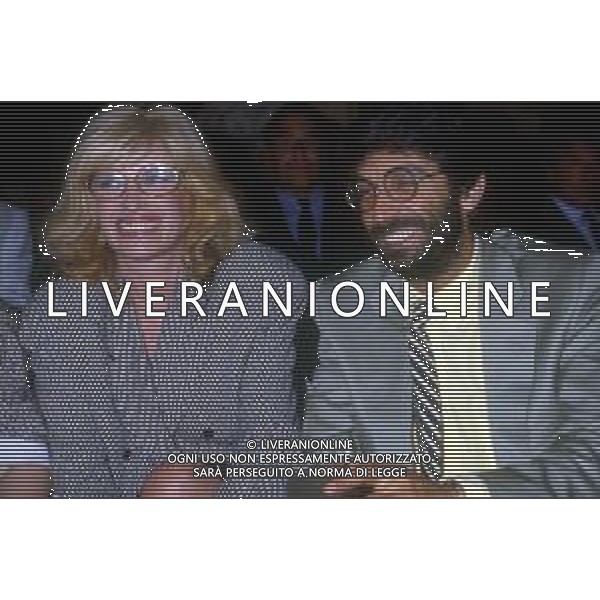 DIAP-MONICA VITTI, attrice italiana di teatro, cinema e televisione - RETROSPETTIVA Nella foto nel 1987 con il marito Roberto Russo ©Archivio Giovanni Liverani / AG. ALDO LIVERANI SAS