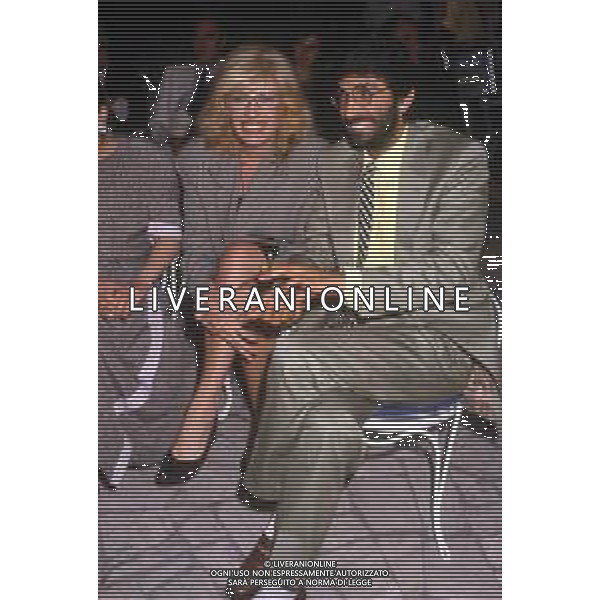 DIAP-MONICA VITTI, attrice italiana di teatro, cinema e televisione - RETROSPETTIVA Nella foto nel 1987 con il marito Roberto Russo ©Archivio Giovanni Liverani / AG. ALDO LIVERANI SAS