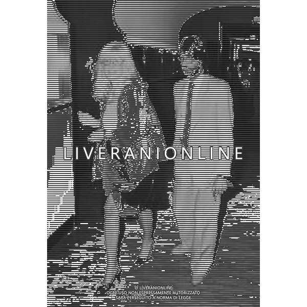 Monica Vitti, attrice italiana di teatro, cinema e televisione - Retrospettiva - nella foto con Roberto Russo nel 1983 ©ARCHIVIO / AGENZIA ALDO LIVERANI SAS