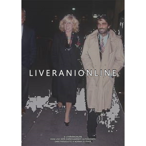 DIAP-MONICA VITTI, attrice italiana di teatro, cinema e televisione - RETROSPETTIVA Nella foto con il marito Roberto Russo ©Archivio Giovanni Liverani / AG. ALDO LIVERANI SAS