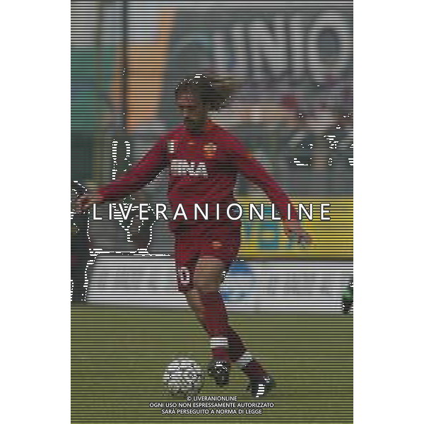 VENEZIA-ROMA 07/04/2002 NELLA FOTO BATISTUTA GABRIEL FOTO ALDO LIVERANI