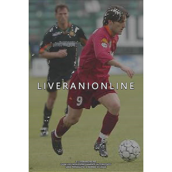 VENEZIA-ROMA 07/04/2002 NELLA FOTO MONTELLA VINCENZO FOTO ALDO LIVERANI