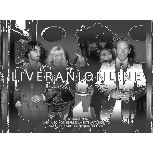 Monica Vitti, attrice italiana di teatro, cinema e televisione - Retrospettiva - nella foto a Venezia nel 1979 con Roberto Russo, Francesco Rosi e Renato Salvatori ©ARCHIVIO / AGENZIA ALDO LIVERANI SAS