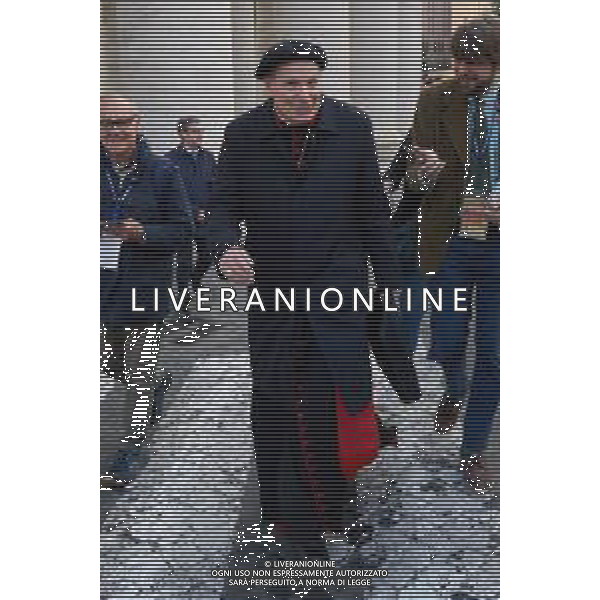 Città’ del Vaticano Roma - 28 Aprile 2025 Arrivi ed Uscite dalla congregazione dei Cardinali Nella Foto: Cardinal Christoph Schonborn  Andrea Bracaglia - AGENZIA ALDO LIVERANI SAS