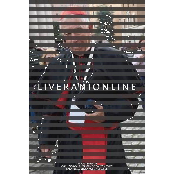 Città’ del Vaticano Roma - 28 Aprile 2025 Arrivi ed Uscite dalla congregazione dei Cardinali Nella Foto:  Andrea Bracaglia - AGENZIA ALDO LIVERANI SAS