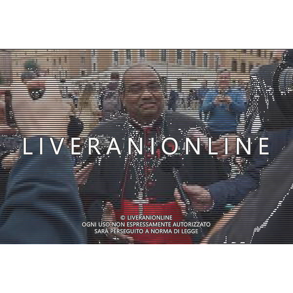 Città’ del Vaticano Roma - 28 Aprile 2025 Arrivi ed Uscite dalla congregazione dei Cardinali Nella Foto: Cardinal Anthony Poola  Andrea Bracaglia - AGENZIA ALDO LIVERANI SAS