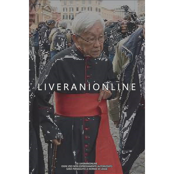 Città’ del Vaticano Roma - 28 Aprile 2025 Arrivi ed Uscite dalla congregazione dei Cardinali Nella Foto: Cardinal Zen Ze-Kiun  Andrea Bracaglia - AGENZIA ALDO LIVERANI SAS
