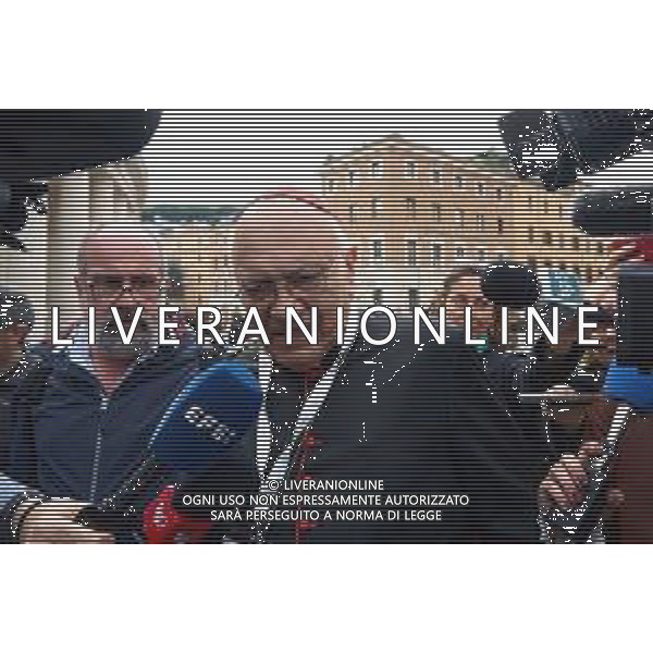Città’ del Vaticano Roma - 28 Aprile 2025 Arrivi ed Uscite dalla congregazione dei Cardinali Nella Foto: Cardinal Baltazar Enrique Porras Cardozo  Andrea Bracaglia - AGENZIA ALDO LIVERANI SAS