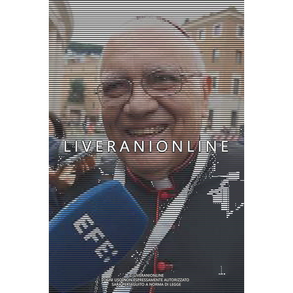 Città’ del Vaticano Roma - 28 Aprile 2025 Arrivi ed Uscite dalla congregazione dei Cardinali Nella Foto: Cardinal Baltazar Enrique Porras Cardozo  Andrea Bracaglia - AGENZIA ALDO LIVERANI SAS