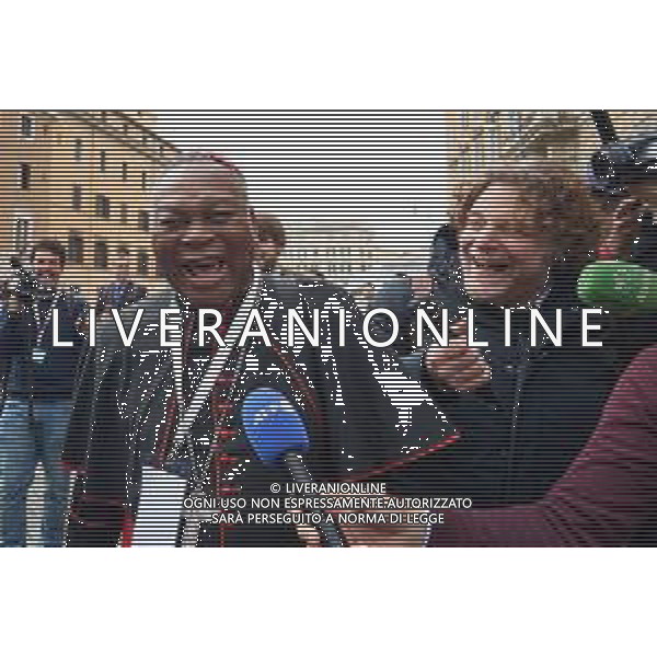 Città’ del Vaticano Roma - 28 Aprile 2025 Arrivi ed Uscite dalla congregazione dei Cardinali Nella Foto: Cardinal John Olorunfemi Onaiyeka  Andrea Bracaglia - AGENZIA ALDO LIVERANI SAS