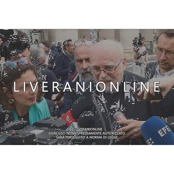 Città’ del Vaticano Roma - 28 Aprile 2025 Arrivi ed Uscite dalla congregazione dei Cardinali Nella Foto:  Andrea Bracaglia - AGENZIA ALDO LIVERANI SAS