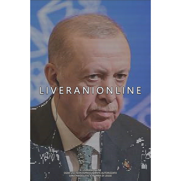 Roma - 29 Aprile 2025 Conferenza Stampa relativa all\'incontro tra il Presidente del Consiglio Giorgia Meloni ed il Presidente della Repubblica di Turchia Recep Tayyip Erdogan Nella foto: Recep Tayyip Erdogan Andrea Bracaglia - AGENZIA ALDO LIVERANI SAS