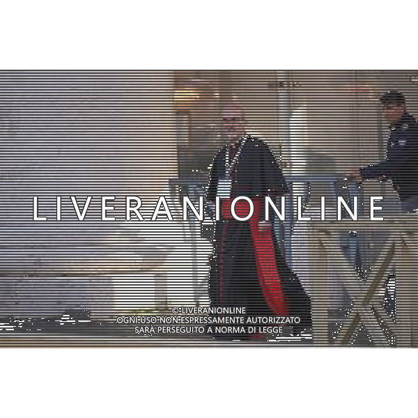 Roma - 30 Aprile 2025 Arrivi Cardinali alle Congregazioni Nella Foto: Cardinal Pier Luigi Pizzaballa  Andrea Bracaglia- AGENZIA ALDO LIVERANI SAS