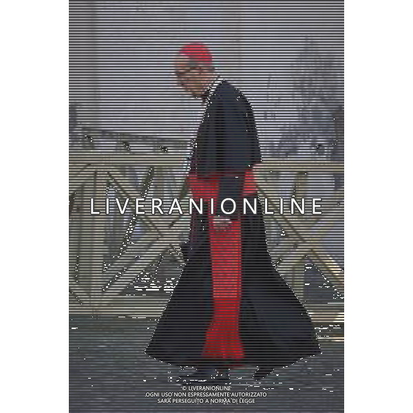 Roma - 30 Aprile 2025 Arrivi Cardinali alle Congregazioni Nella Foto: Cardinal Pier Luigi Pizzaballa  Andrea Bracaglia- AGENZIA ALDO LIVERANI SAS